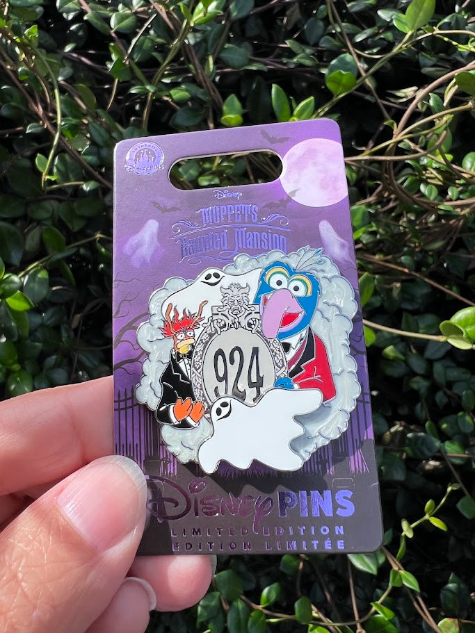 Gonzo & Pepe Muppets Haunted Mansion Limited Edition Disney Pin