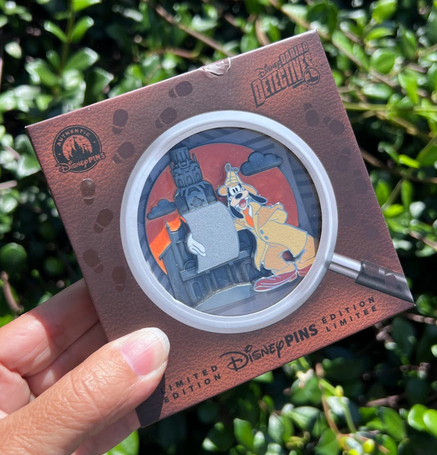 Goofy California Adventure Daring Detectives Mini Jumbo Disney Pin