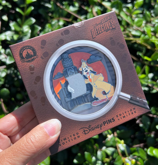 Goofy California Adventure Daring Detectives Mini Jumbo Disney Pin