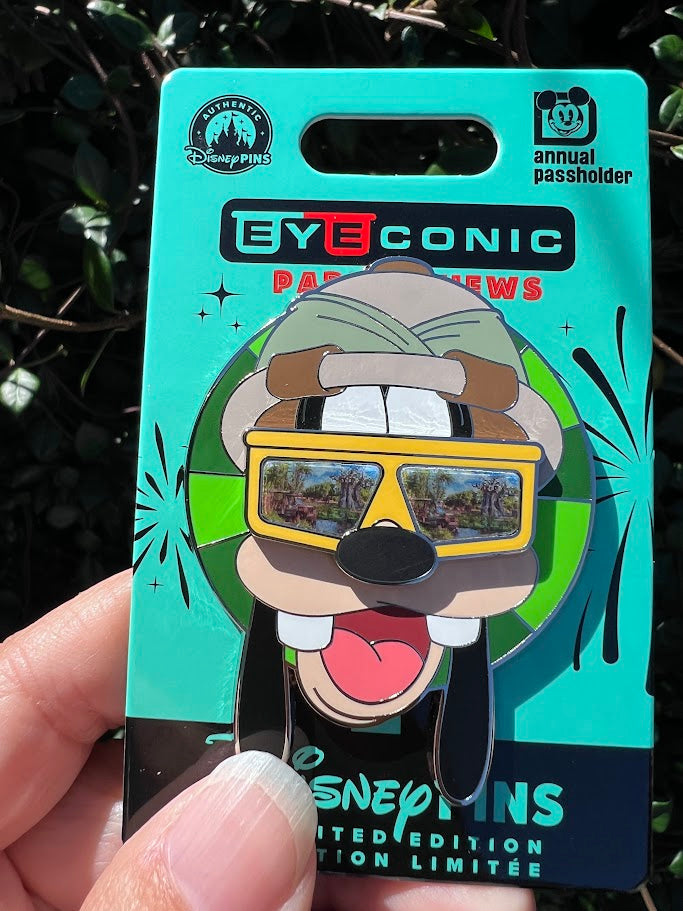 Goofy Animal Kingdom Eyeconic Quarterly Series Passholder Disney Pin
