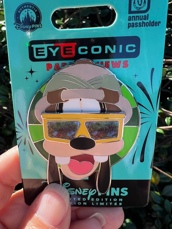 Goofy Animal Kingdom Eyeconic Quarterly Series Passholder Disney Pin