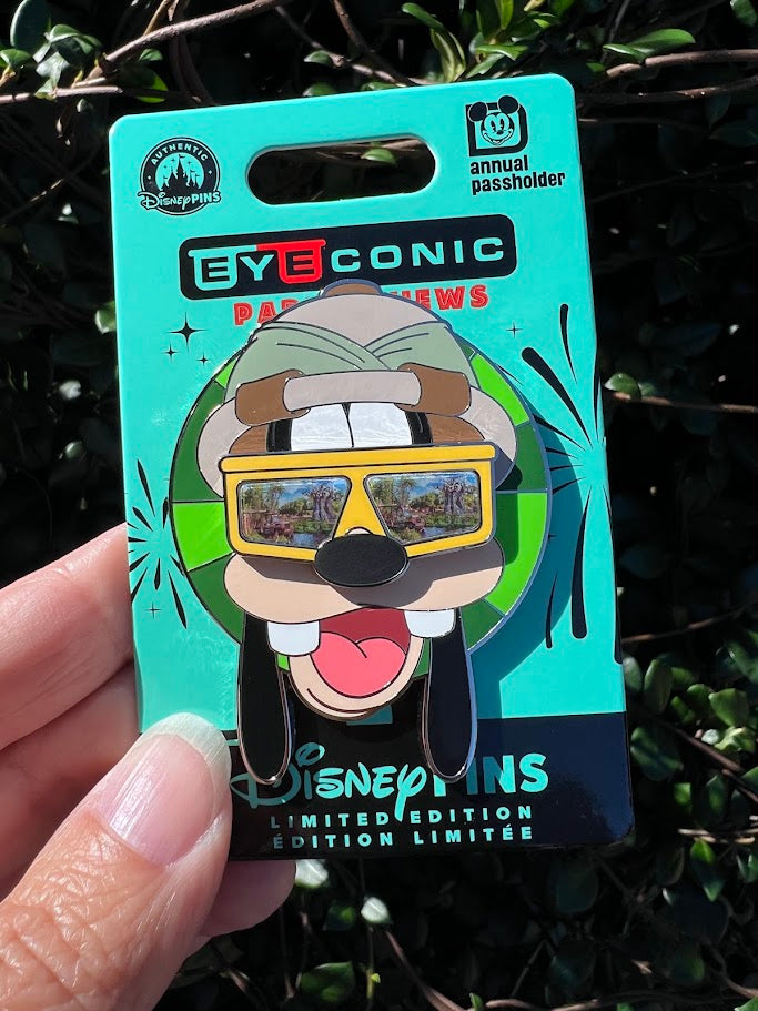 Goofy Animal Kingdom Eyeconic Quarterly Series Passholder Disney Pin