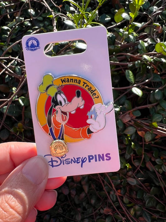Goofy Wanna Trade Disney Pin