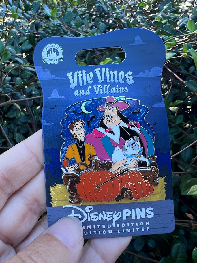 Governor Ratcliffe Vile Vines and Villains Limited Edition Disney Pin