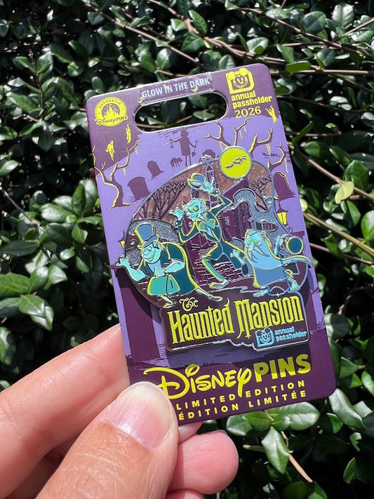Haunted Mansion Hitchhiking Ghosts Passholder Disney Pin