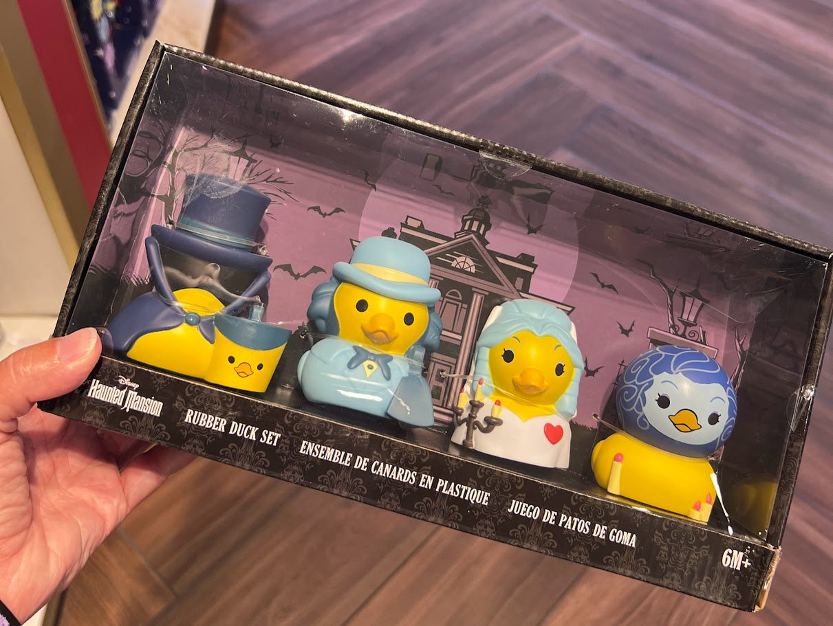 Disney Parks Haunted Mansion Rubber Duck Set