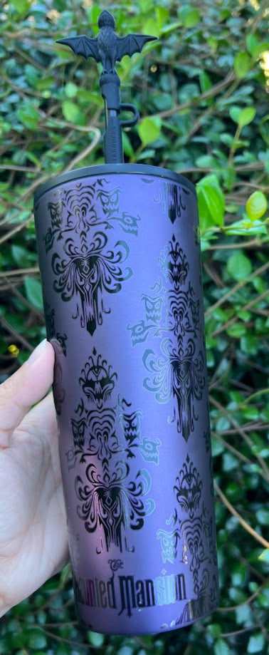 Haunted Mansion Starbucks Tumbler Stainless Steel 24 oz. *Scuffed*
