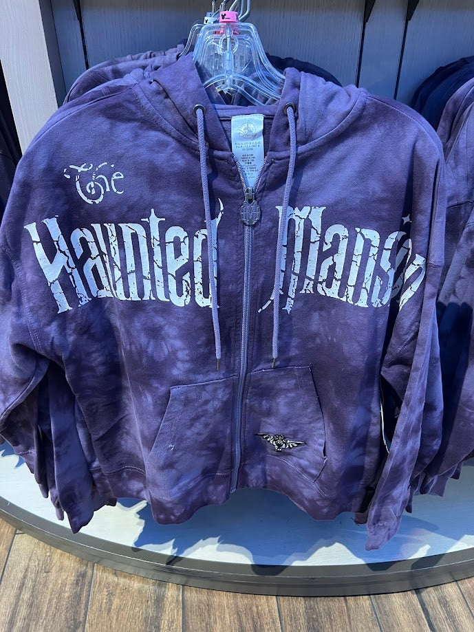 Haunted Mansion Zippered Adult Hoodie