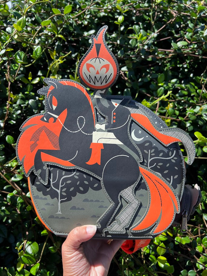 Headless Horseman Mickey's No So Scary Halloween Party Loungefly Bag