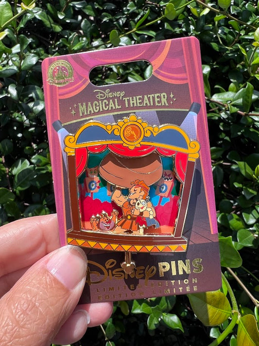 Hercules Magical Theater Disney Pin
