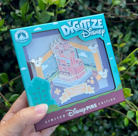 Hollywood Studios Digitize Disney Jumbo Disney Pin