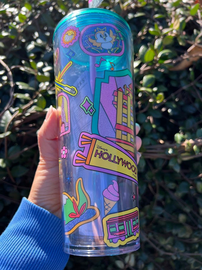 2026 Hollywood Studios Walt Disney World Starbucks Tumbler with Mystery Pins