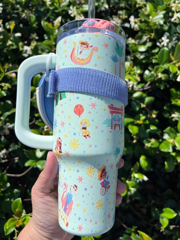 It's a Small World Disney Parks 30 oz Tumbler with Pouch – Shopping the ...