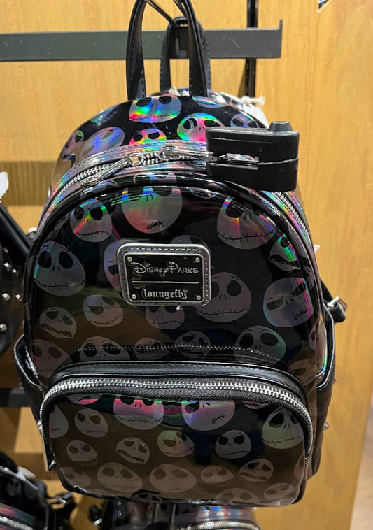 Jack Skellington Faces Loungefly Disney Mini Backpack