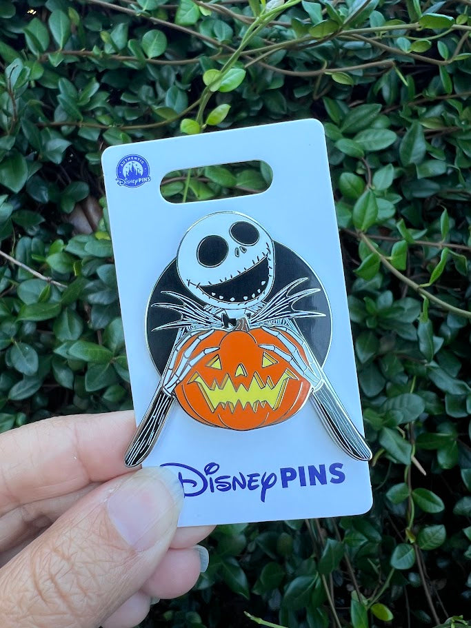 Jack Skellington with Pumpkin Disney Pin