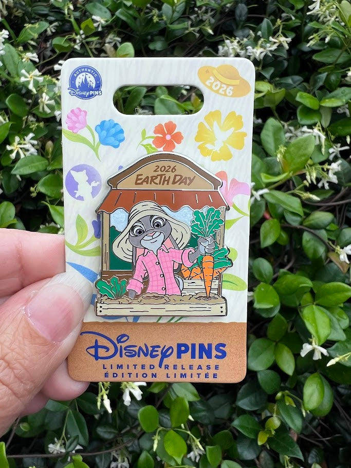 Judy Hopps Earth Day 2026 Limited Release Disney Pin