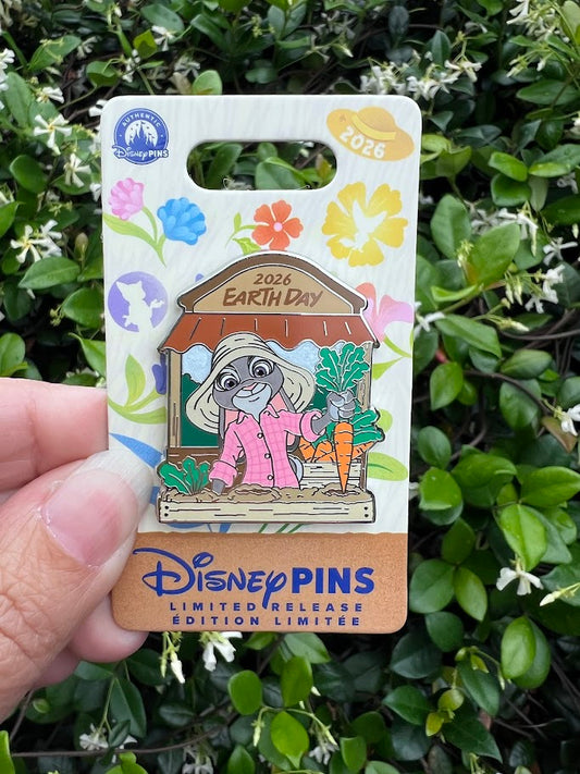 Judy Hopps Earth Day 2026 Limited Release Disney Pin