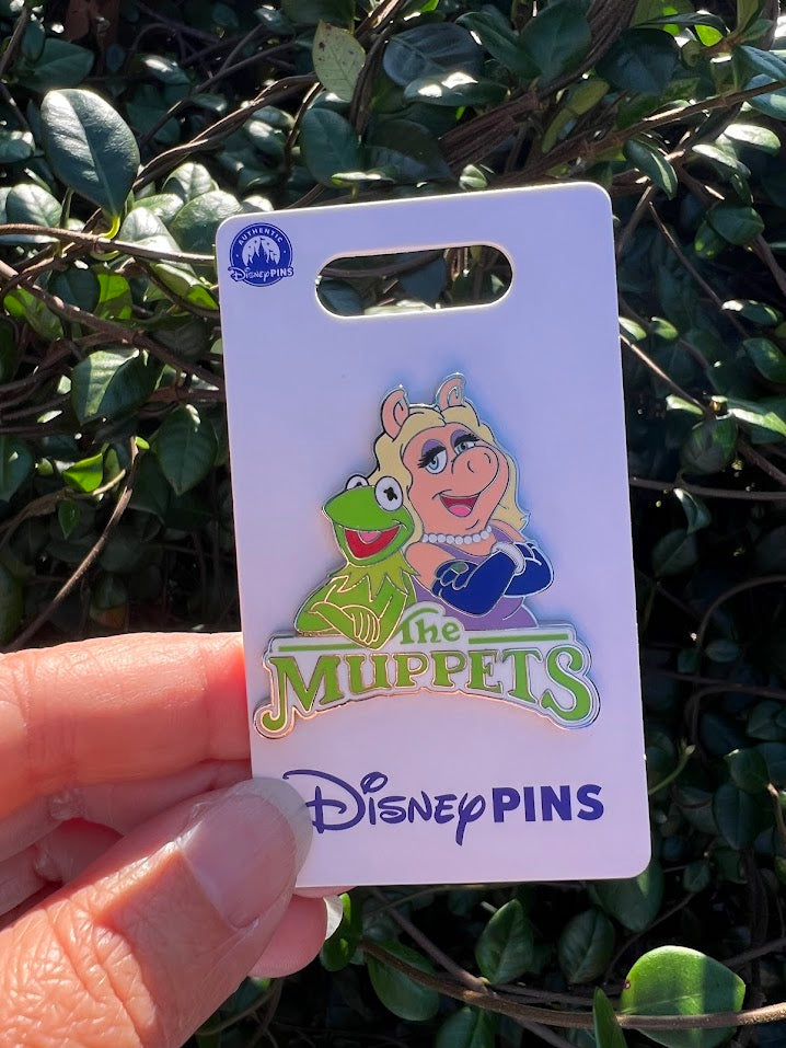 Kermit & Miss Piggy Muppets Disney Pin