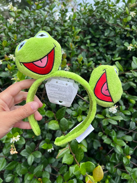 Kermit Muppets Minnie Mouse Ears Headband