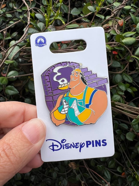 Kronk with Spinach Puffs Disney Pin