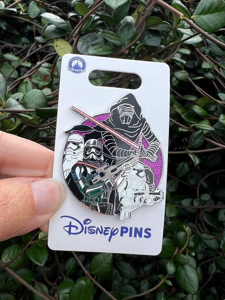Kylo Ren & Stormtroopers Star Wars Disney Pin