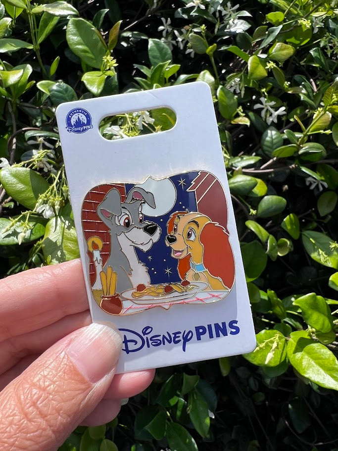 Lady & Tramp Spaghetti Disney Pin