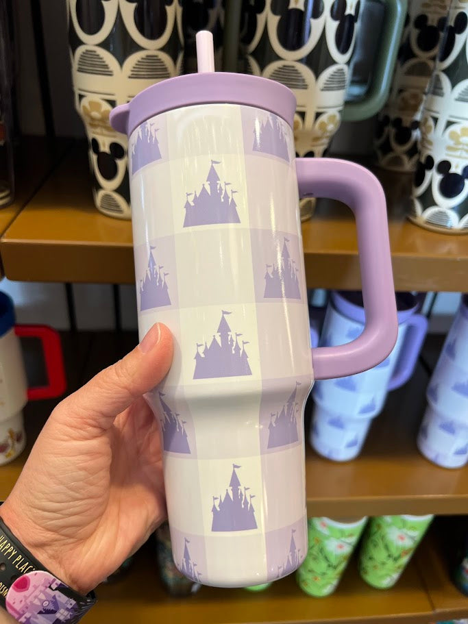 Lavender Castles Disney Parks Tumbler 30 oz.