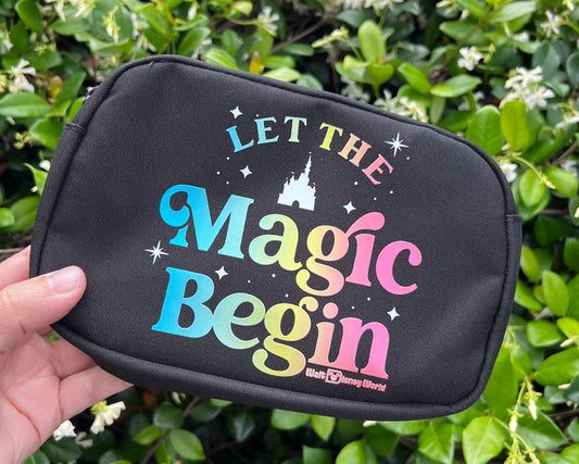 Let the Magic Begin Walt Disney World Fanny Pack