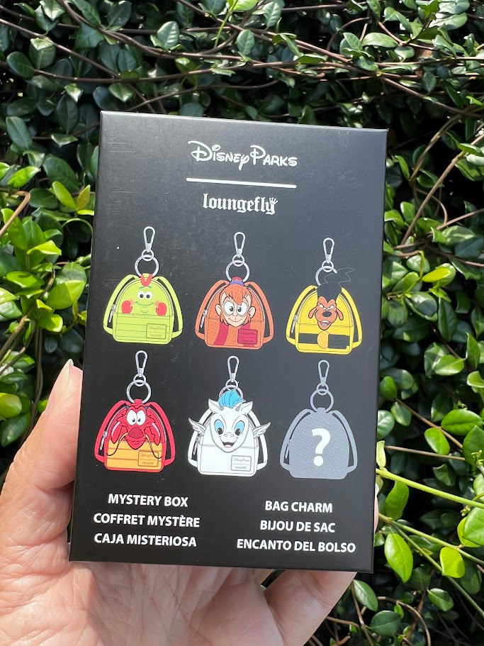 Characters Loungefly Mini Backpack Bag Charm Mystery Box