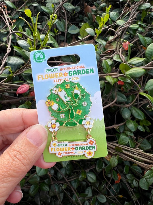 Lumiere 2026 Epcot Flower & Garden Festival Disney Pin