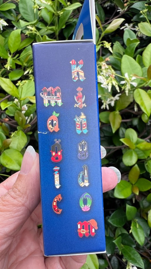 Magic Kingdom Letters Mystery Disney Pin Pack
