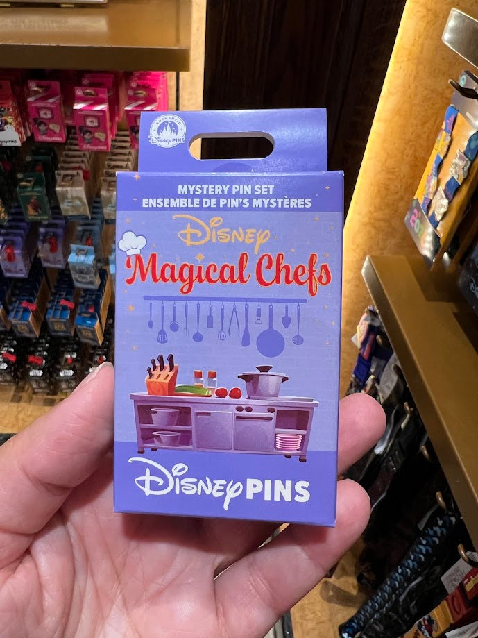 Magical Chefs Mystery Disney Pin Pack