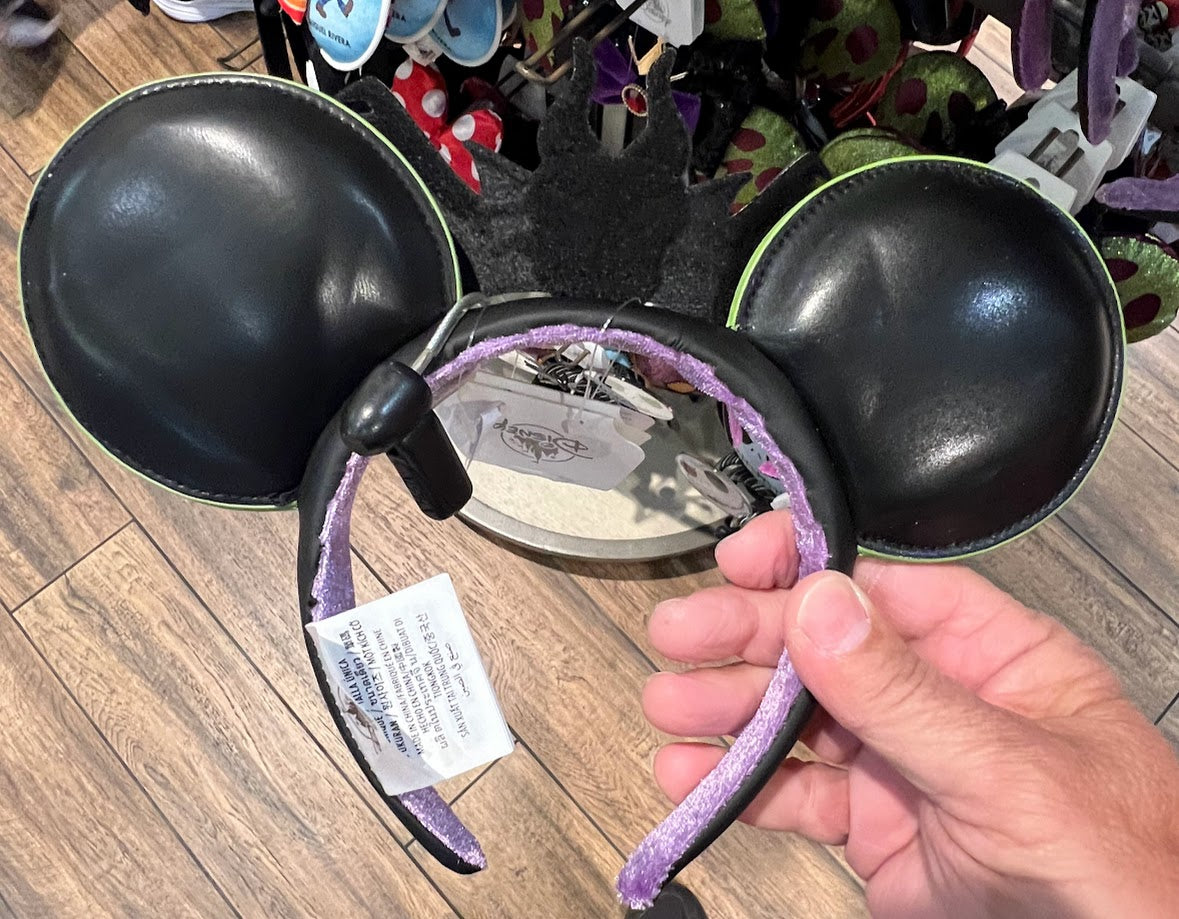 Maleficent Dragon Minnie Mouse Ears Headband