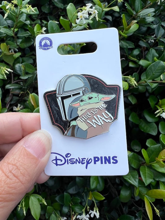 The Mandalorian & Grogu This is the Way Star Wars Disney Pin