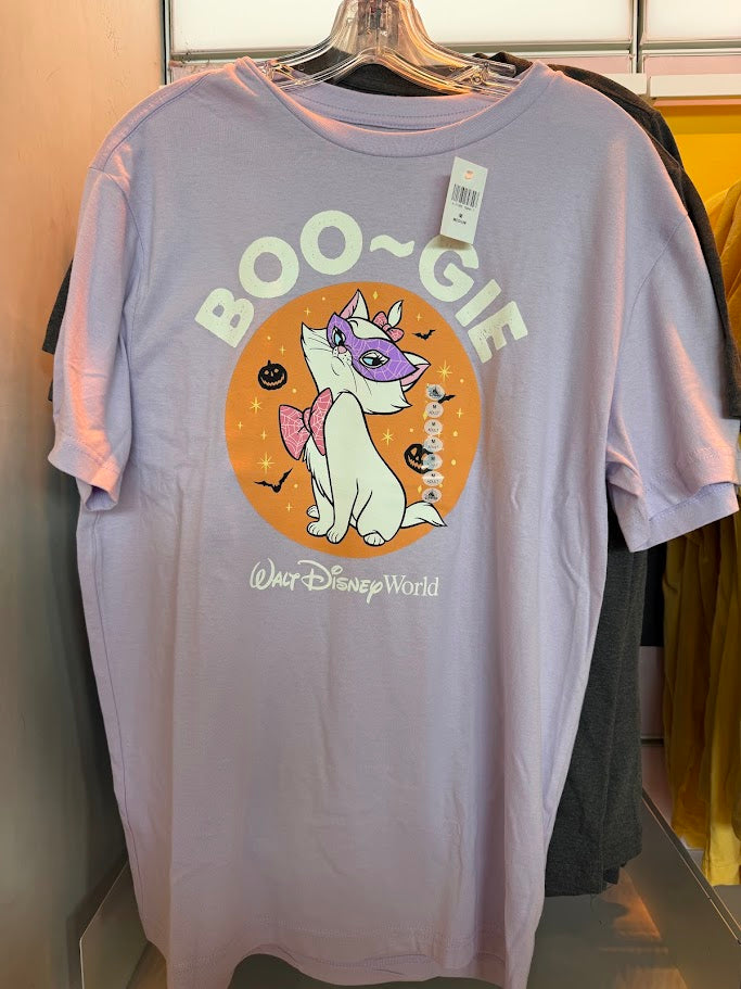 Marie Boo-gie Walt Disney World Halloween Adult T-Shirt