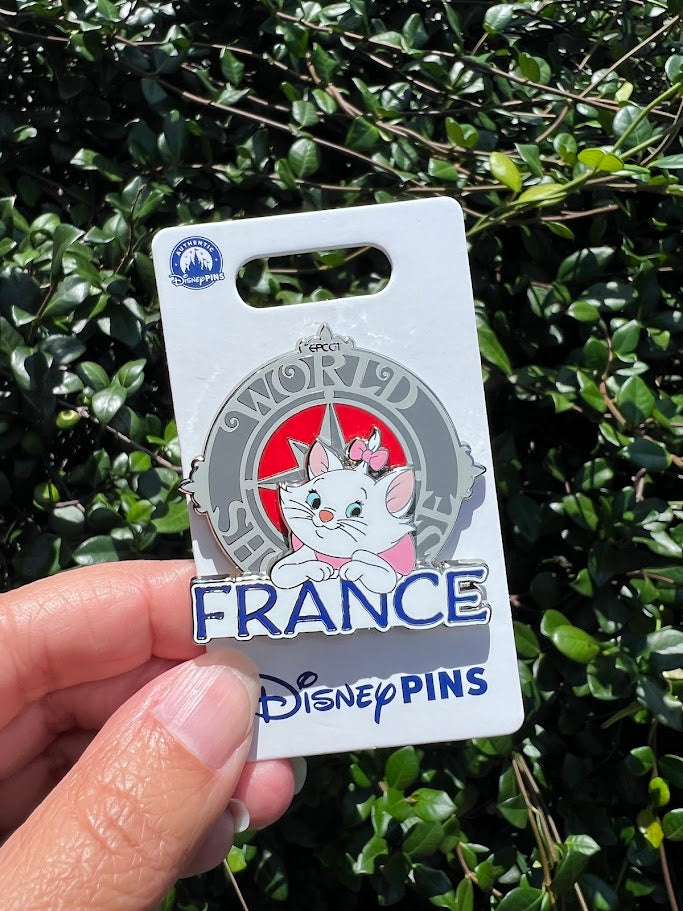 Marie France Epcot World Showcase Disney Pin