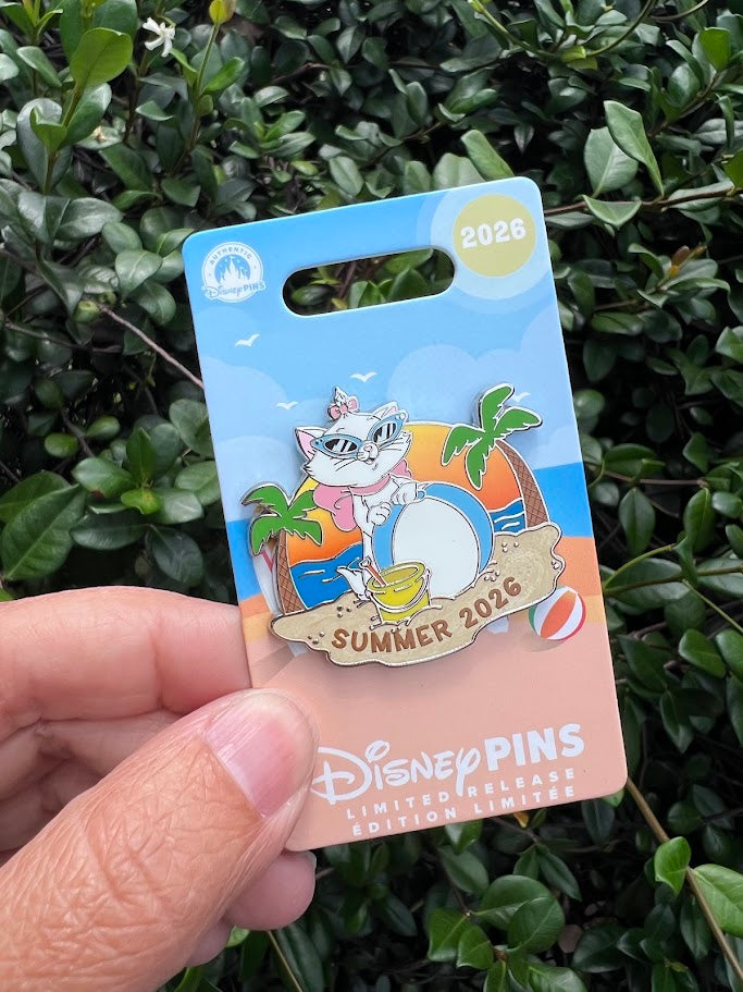 Marie Summer 2026 Limited Release Disney Pin