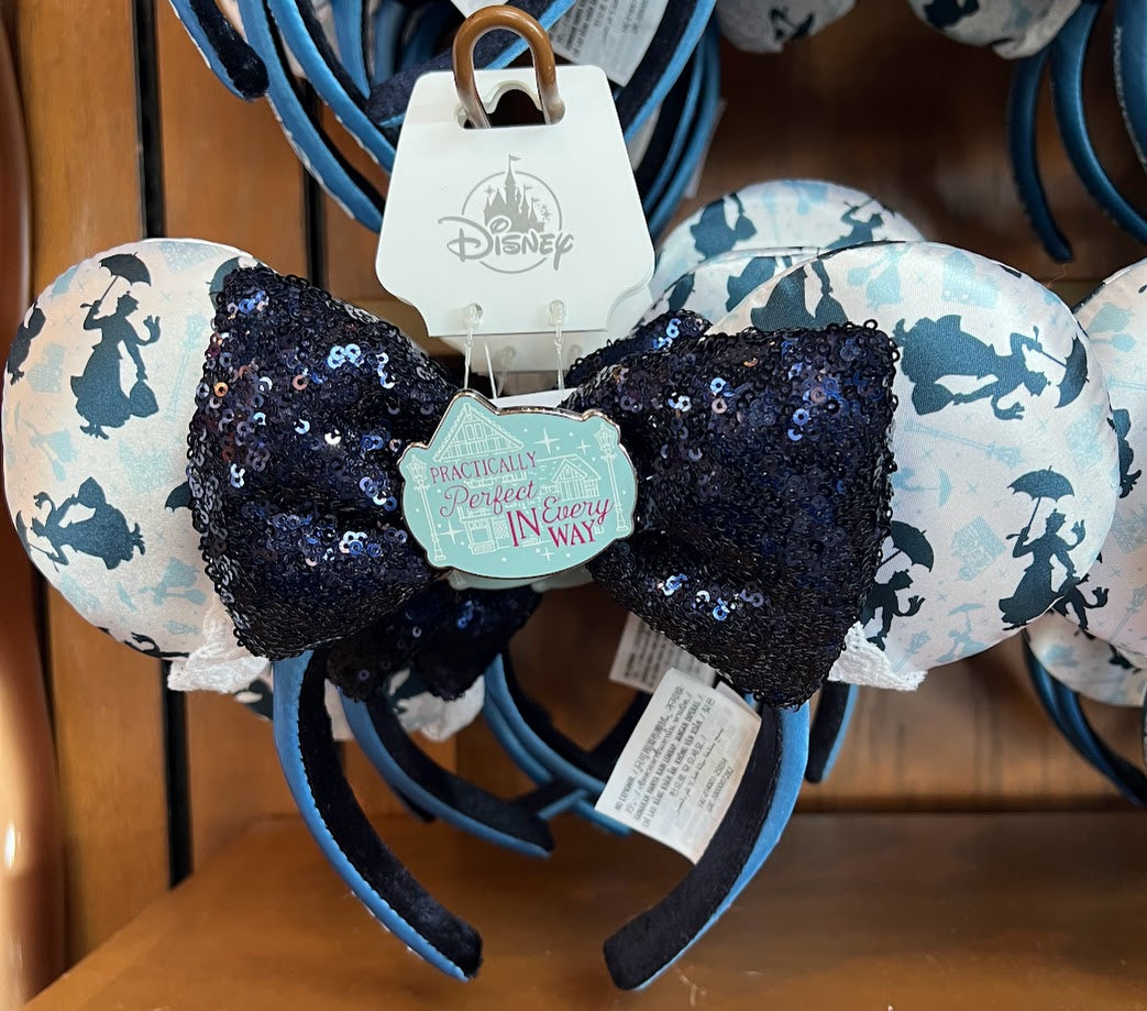 Mary Poppins Minnie Mouse Ears Headband