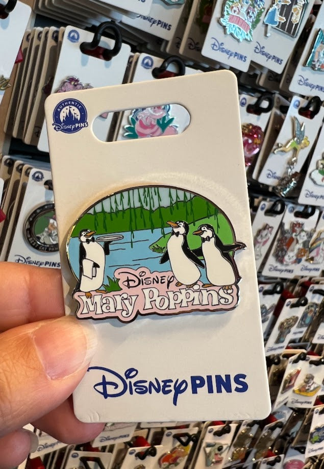 Mary Poppins Penguins Disney Pin
