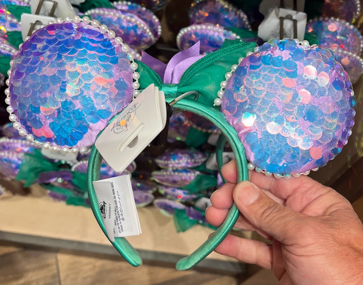 Mermaid Minnie Mouse Ears Headband