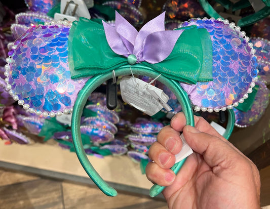 Mermaid Minnie Mouse Ears Headband