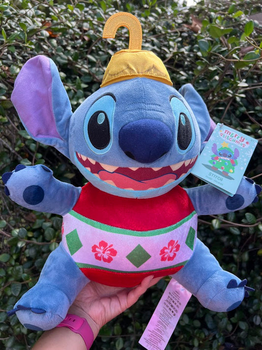 Merry Stitchmas Stitch Disney Christmas Plush
