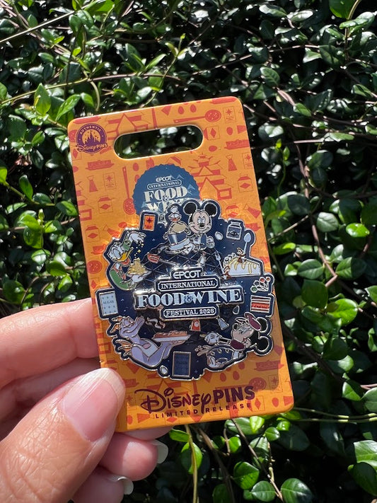 Mickey & Friends 2026 Epcot Food & Wine Festival Disney Pin