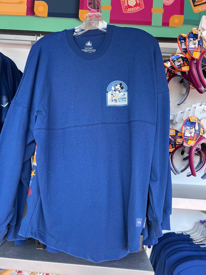 Mickey & Friends 2026 Epcot Food & Wine Festival Adult Spirit Jersey