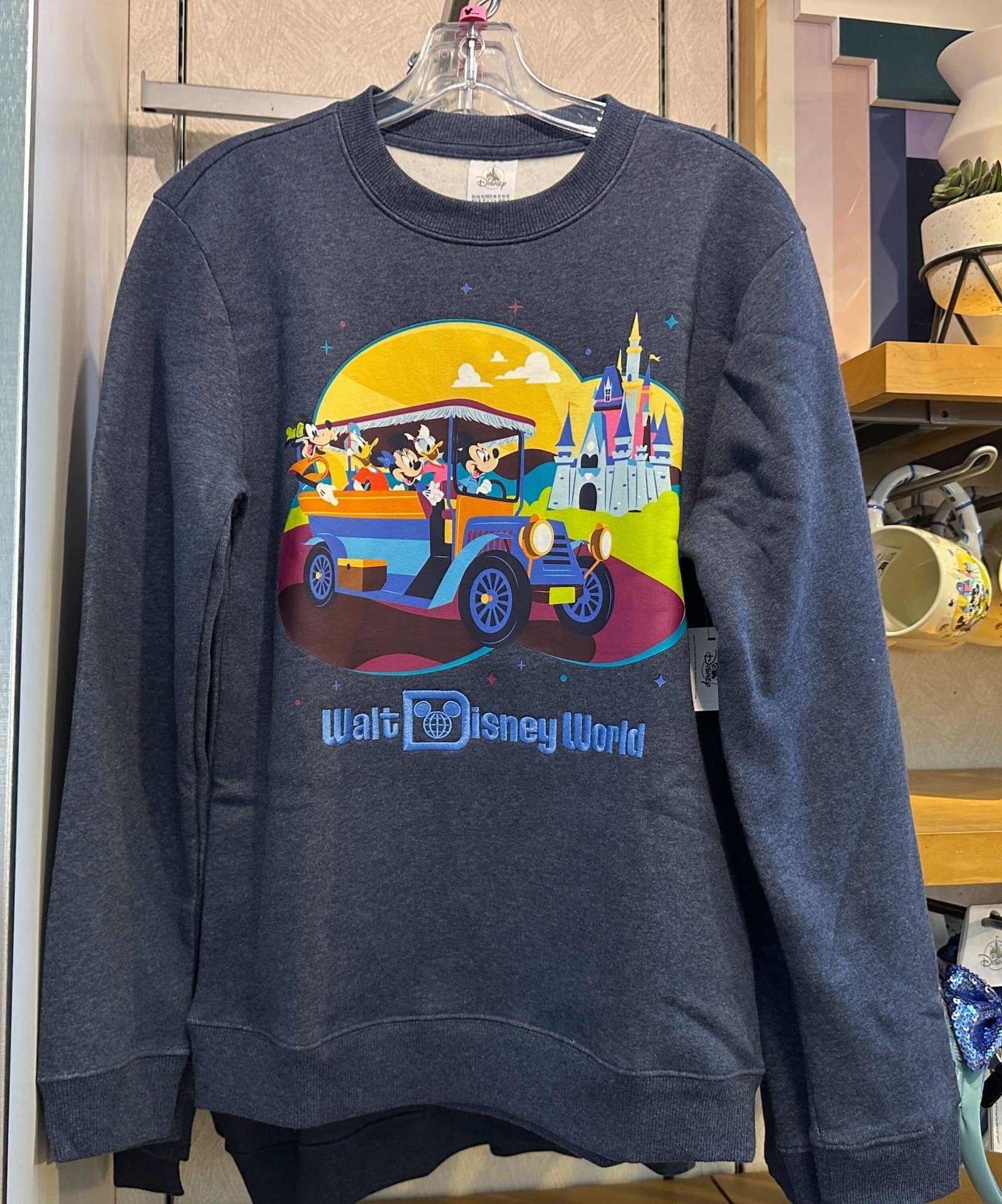 Mickey & Friends Best Day Ever Walt Disney World Adult Sweatshirt