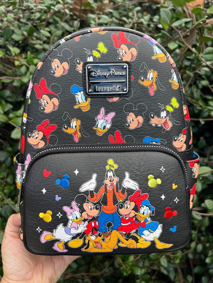 Mickey & Friends Loungefly Disney Mini Backpack