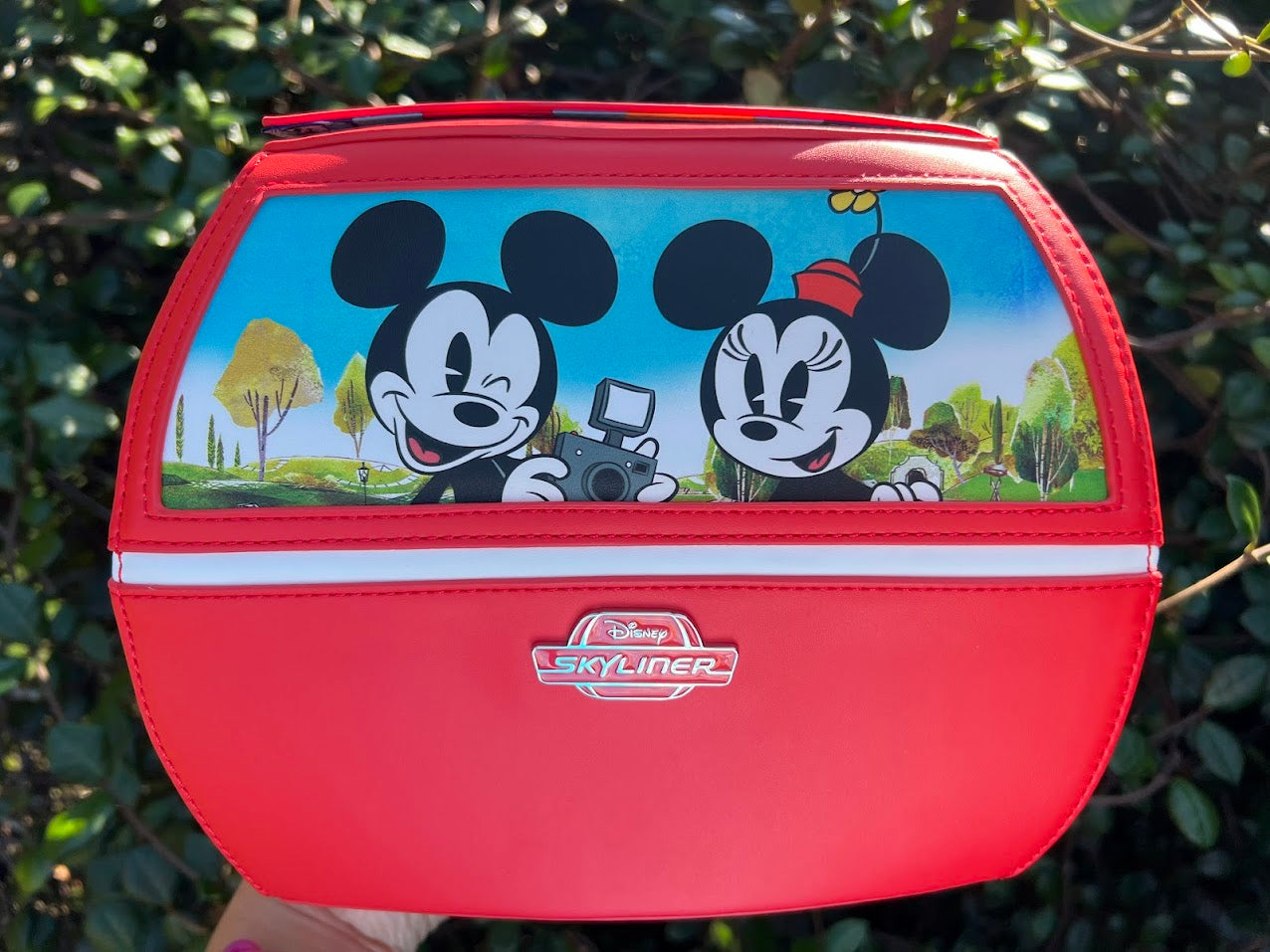 Mickey & Friends Skyliner Loungefly Disney Crossbody Bag
