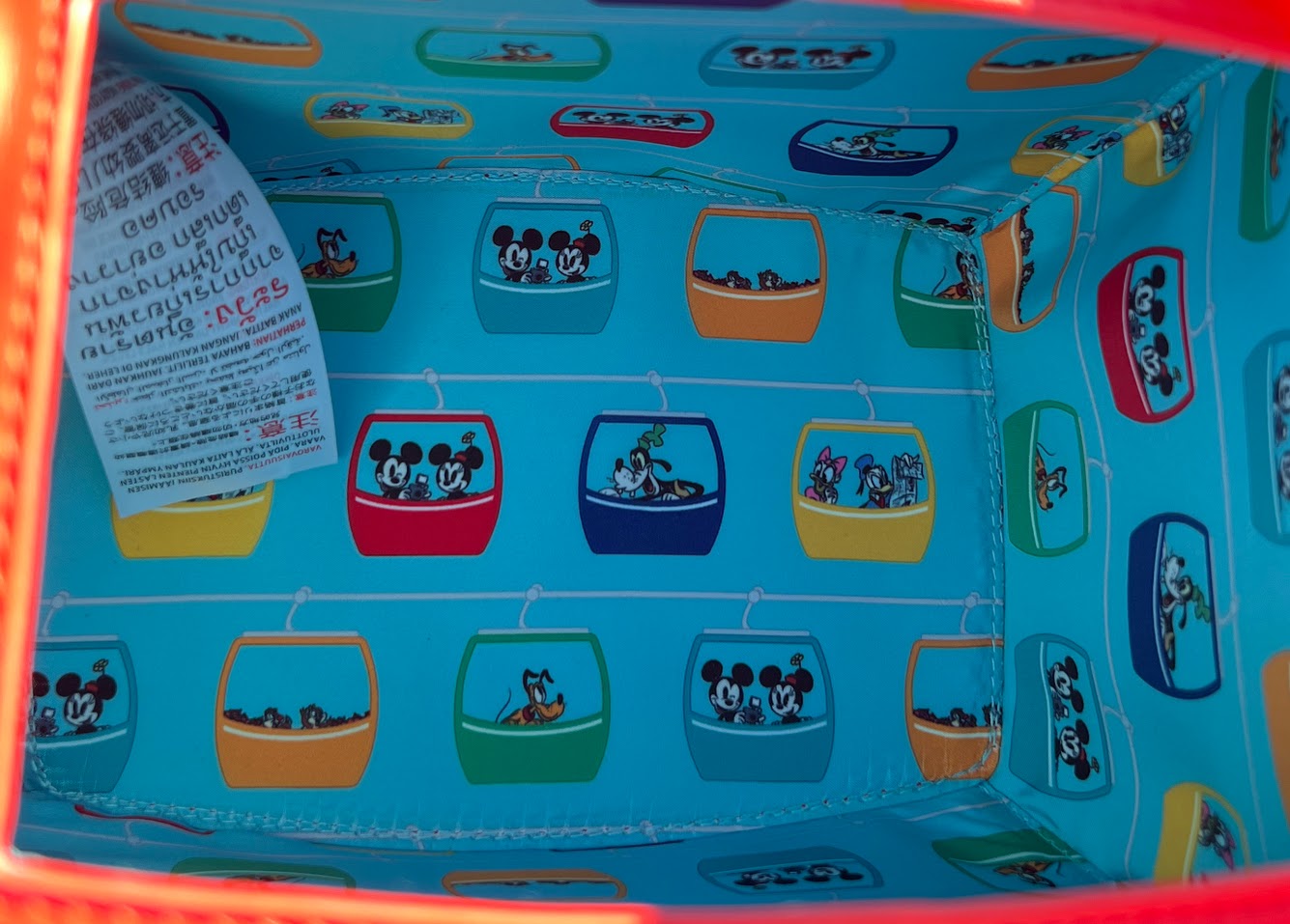 Mickey & Friends Skyliner Loungefly Disney Crossbody Bag