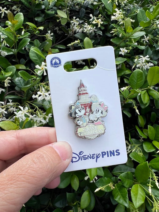 Mickey & Minnie Mouse Grand Floridian Disney Pin