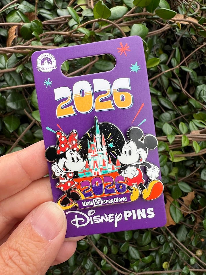 Mickey & Minnie Mouse 2026 Disney Pin